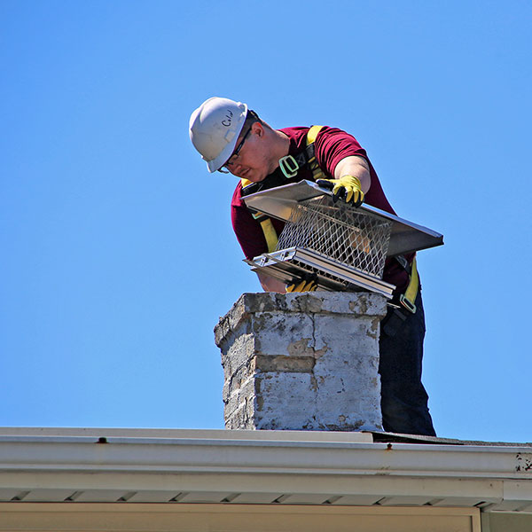 chimney cap installation in Lawrenceville NJ