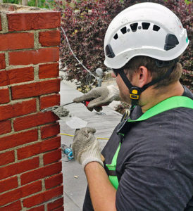 Chimney tuckpointing in Lawrenceville NJ
