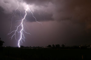 lightning strike, Princeton, NJ