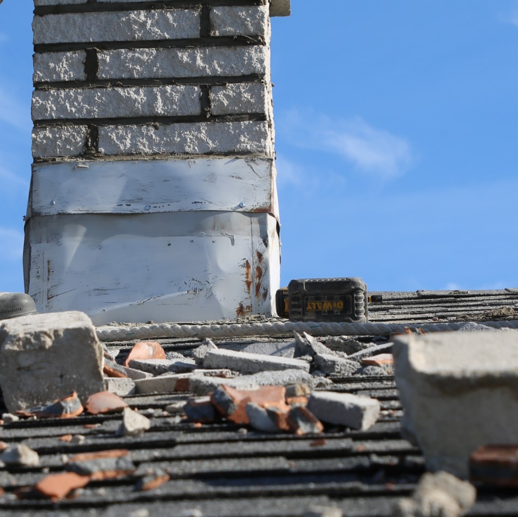 damaged chimney repair in trenton nj