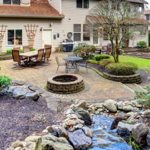 gas burning fire pit, robbinsville nj