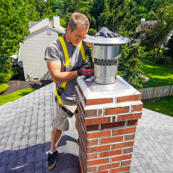 Chimney Cap repair in Hopewell NJ