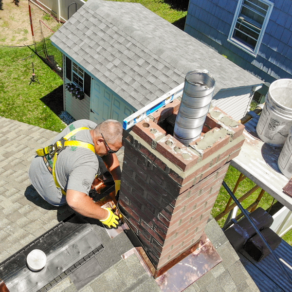 chimney flashing repair, lawrenceville nj