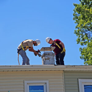 Chimney cap installation in Robbinsville, NJ