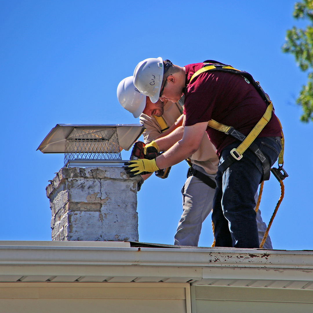 chimney cap repairs and installations in Groveville NJ