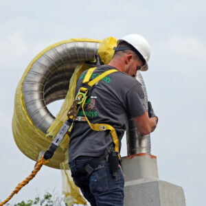 Chimney liner replacement in Hightstown, NJ