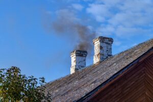 Chimney smoke